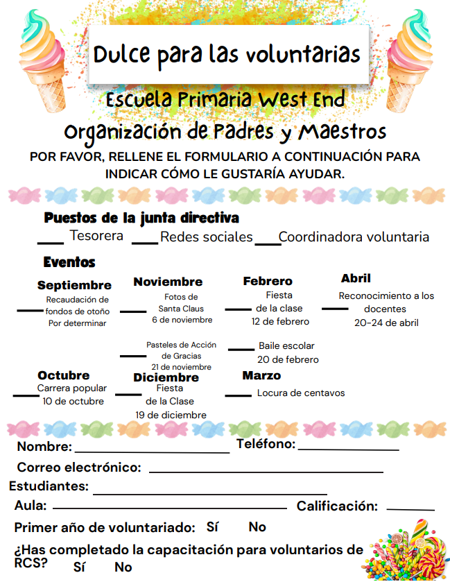 PTO Volunteer span