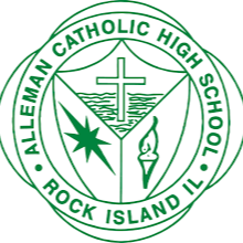 alleman high school logo