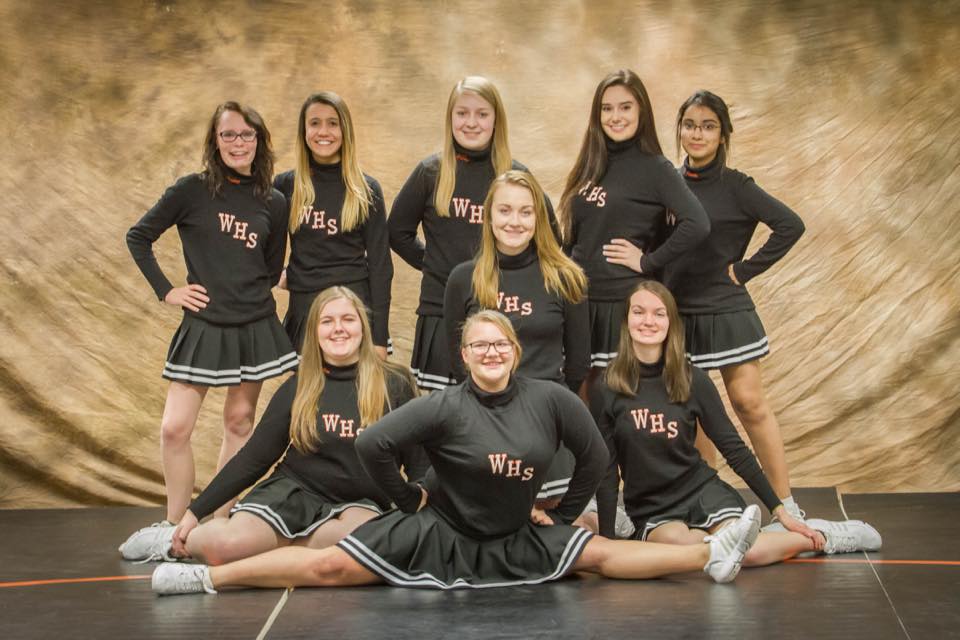 2015-2016 Whitehall Norse Wrestling Cheer Squad