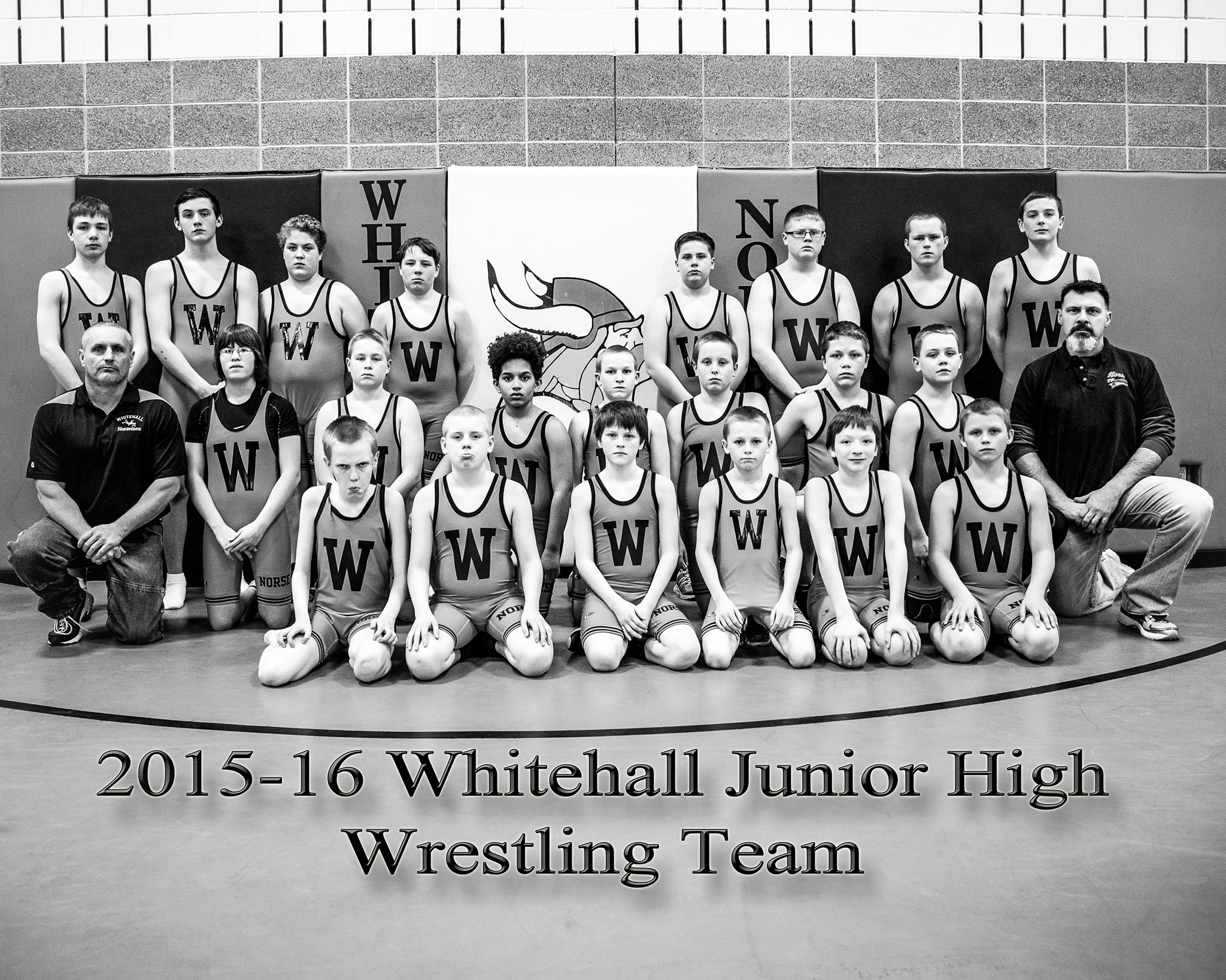 2015-2016 Whitehall Norse Junior High Wrestling Team