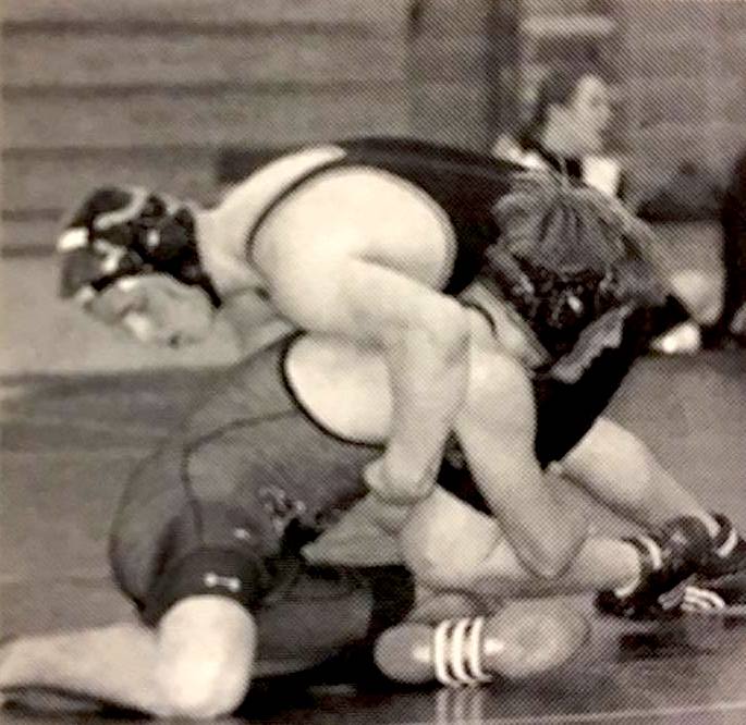 Chad Stellpflug in a scramble.