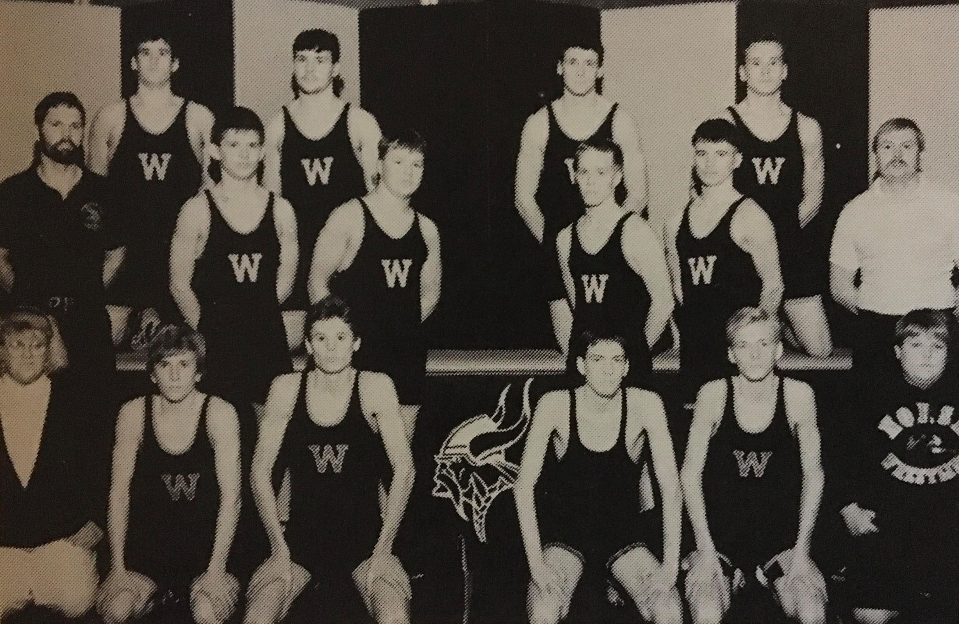 1990-1991 Whitehall Norsemen Wrestling Team Photo