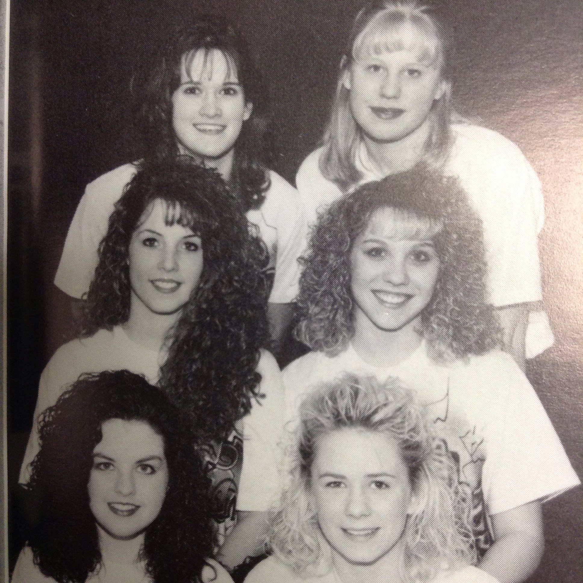1995-1996 Whitehall Norse Wrestling Cheer Squad