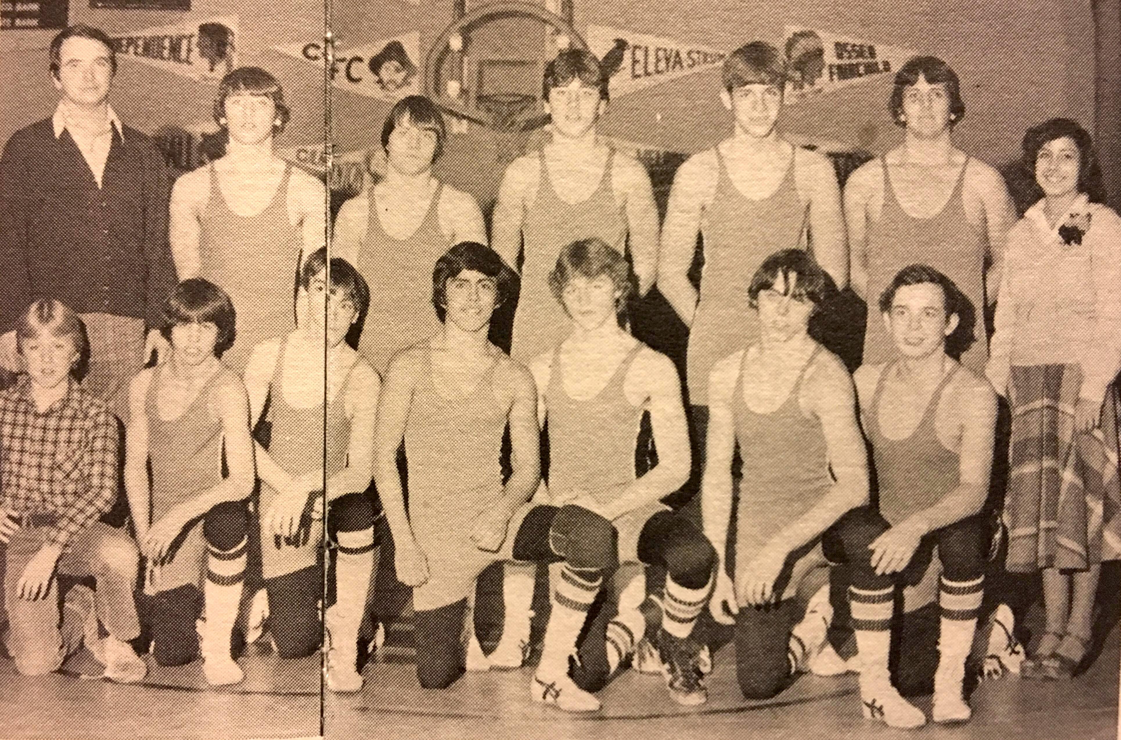 1978-1979 Whitehall Norsemen Wrestling Team Photo