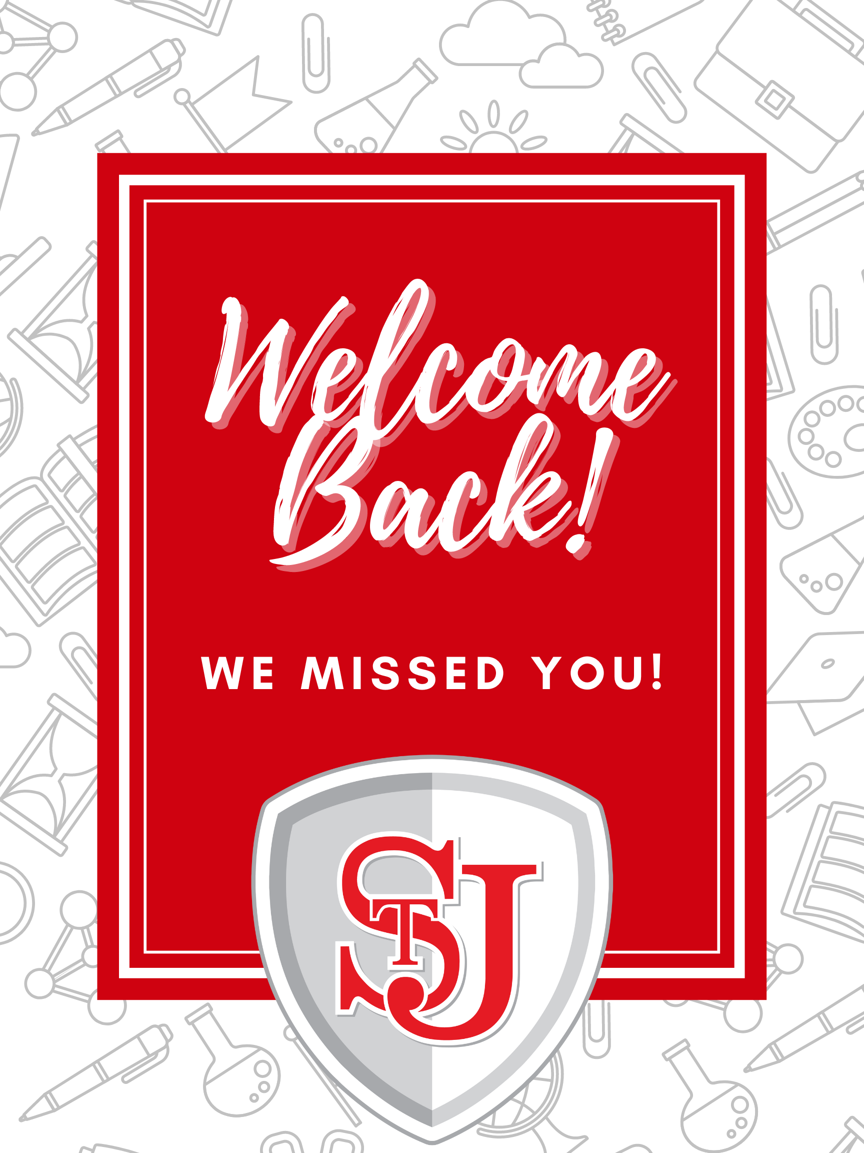 Welcome Back Graphic!