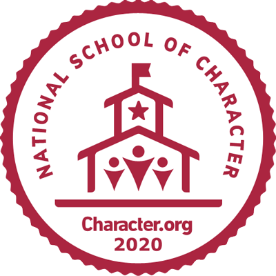 National School of Character Badge