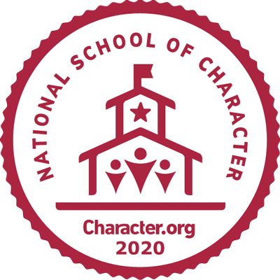 National School of Character Badge