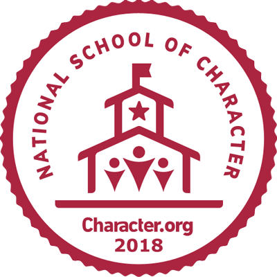 National School of Character Badge