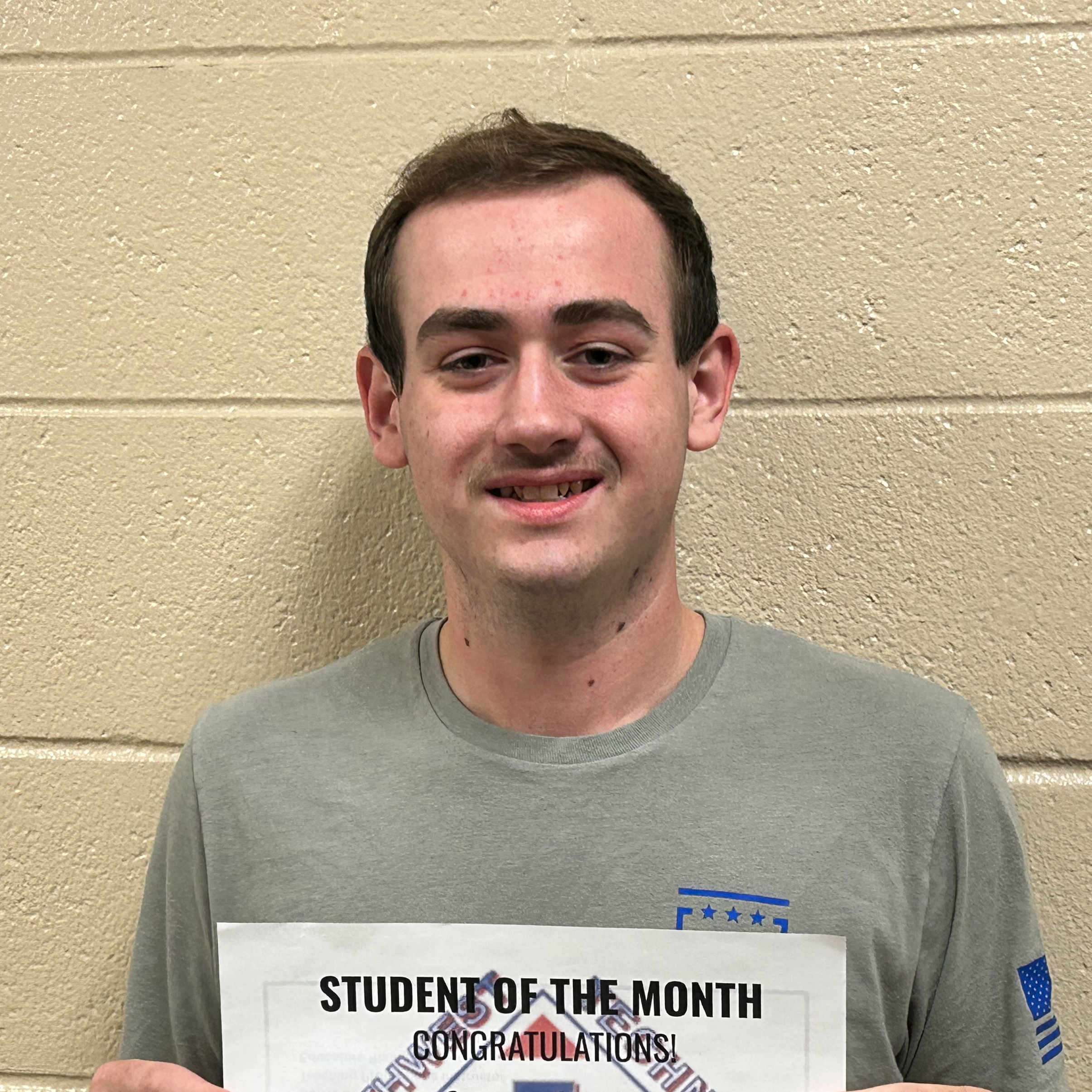 Connor - NTS October Student of the Month