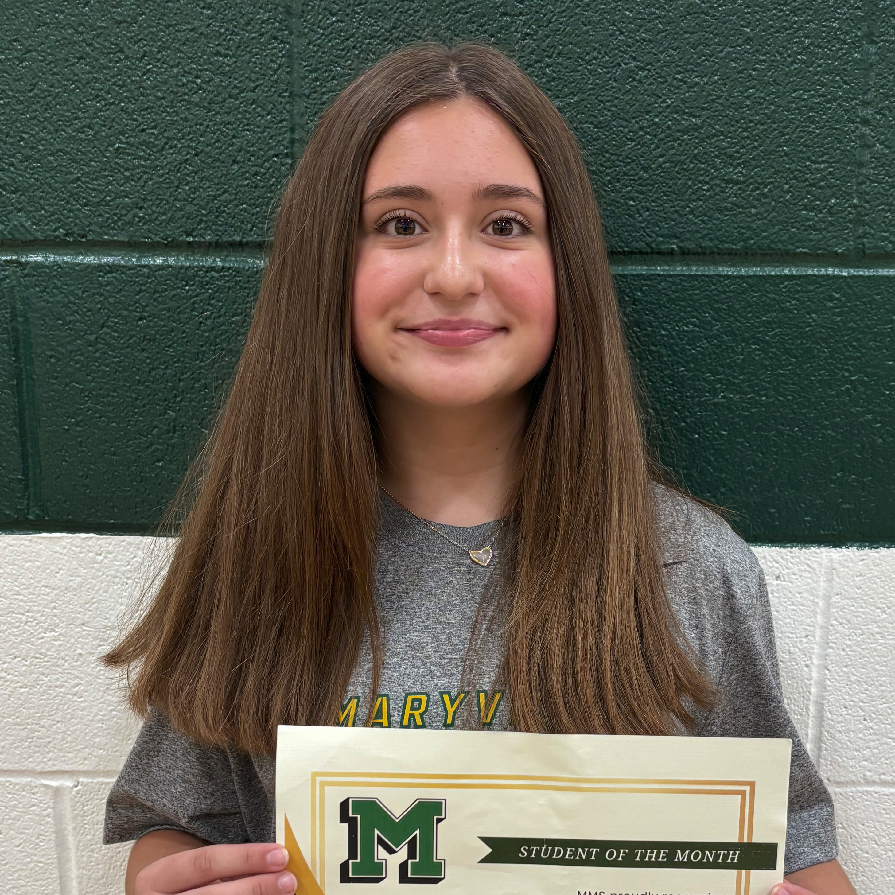 Charley - MMS 5th Grade September Student of the Month