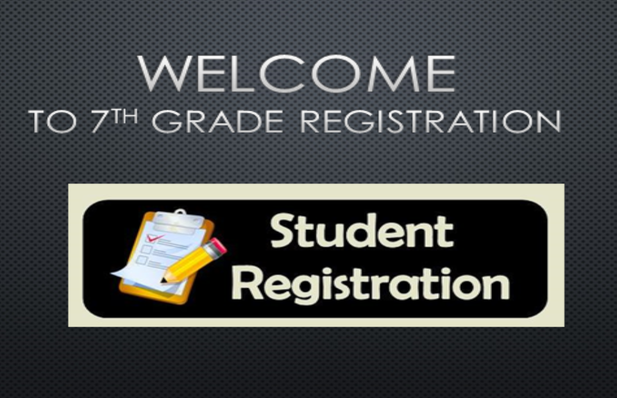 6th to 7th grade Registration Presentation