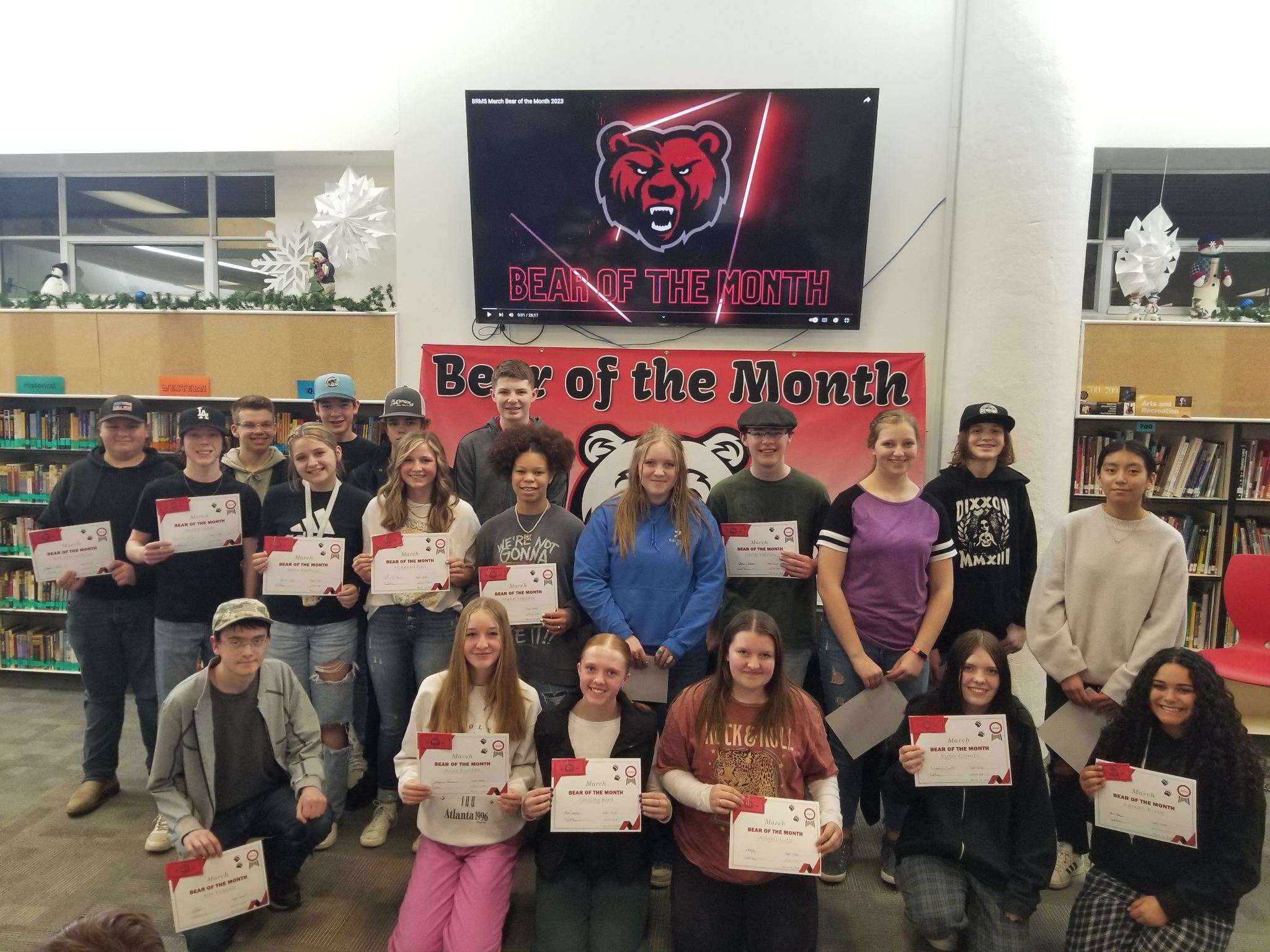September Student's of the Month​