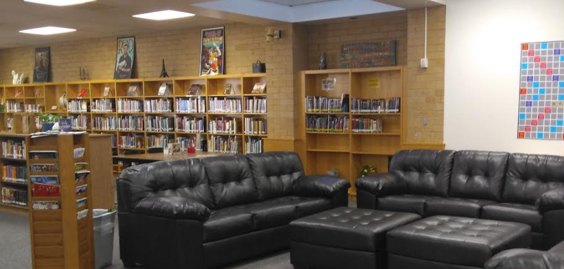 Picture of library couches