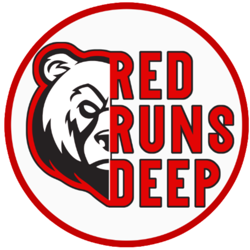 Red Runs Deep Bear Logo