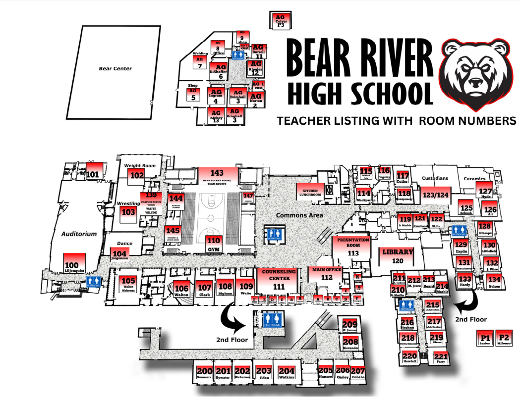 Updated school map 2024