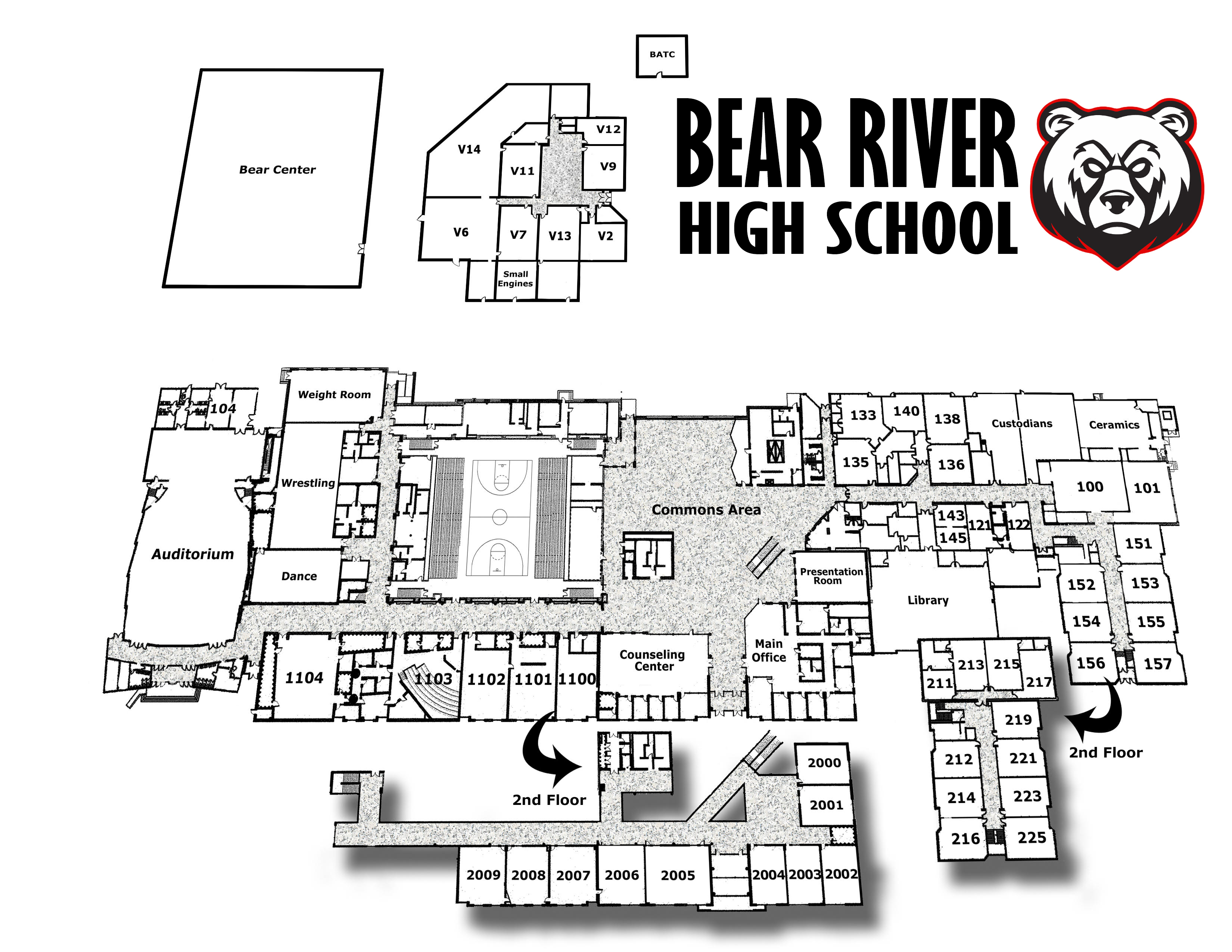 BRHS School map