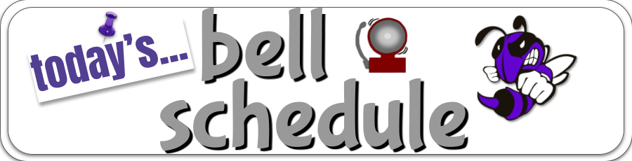 today's bell schedule
