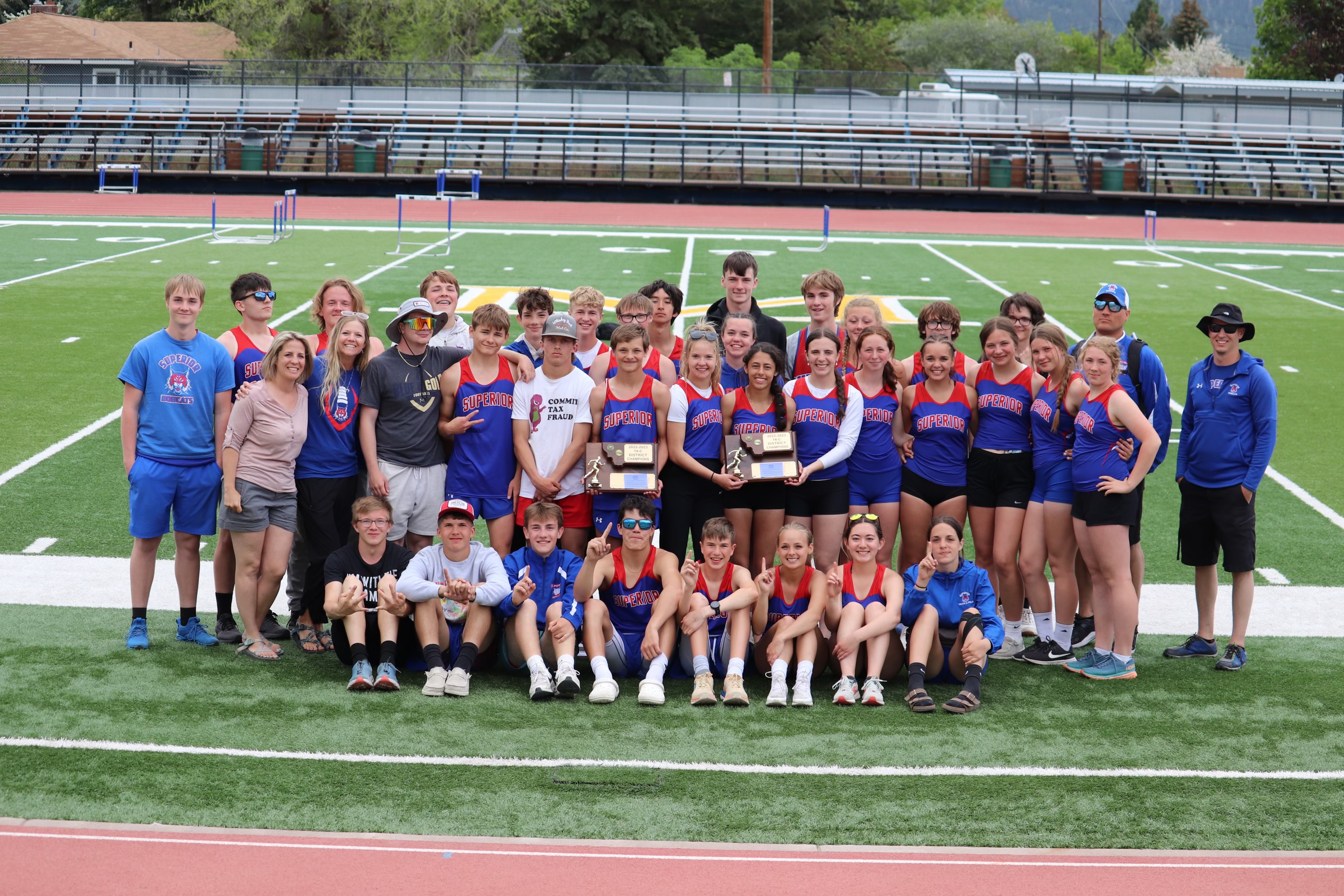 Boys and Girls District Track Champs