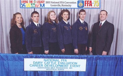 State and National Award Winning CDE Teams