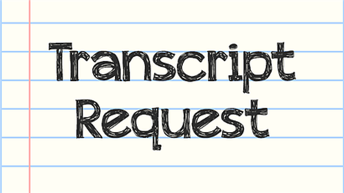 transcript request logo