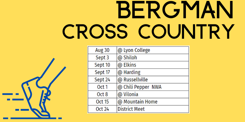 Cross Country Schedule