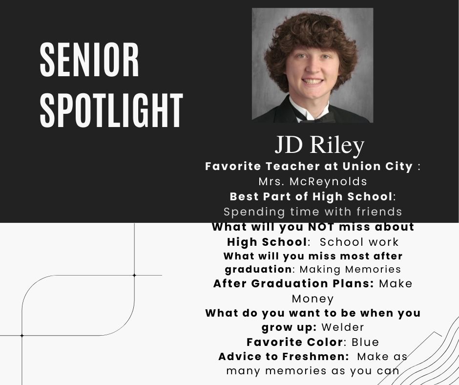 Senior Spotlight Union City Public Schools