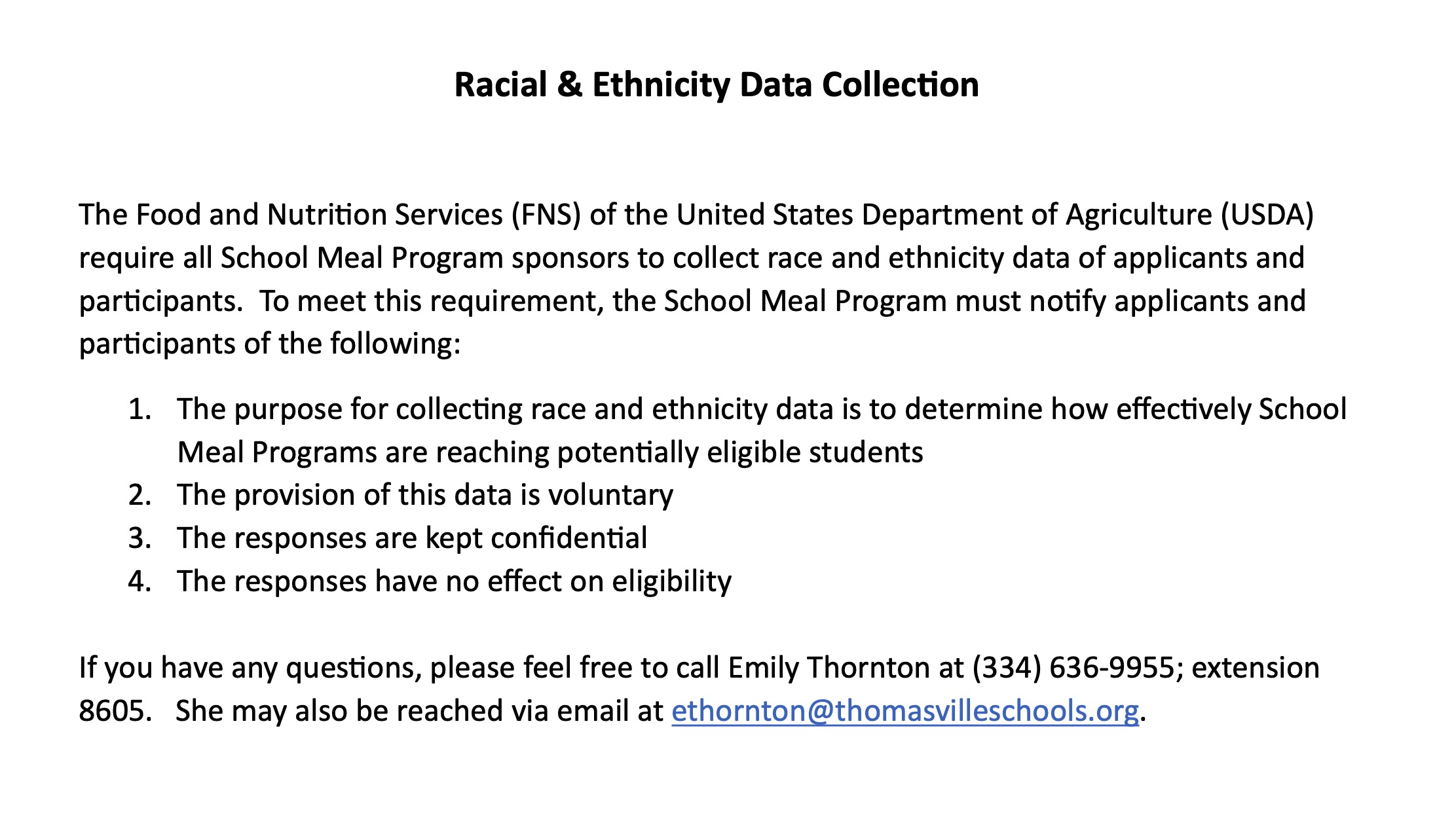 Racial and Ethnicity Data Collection 8-17-23