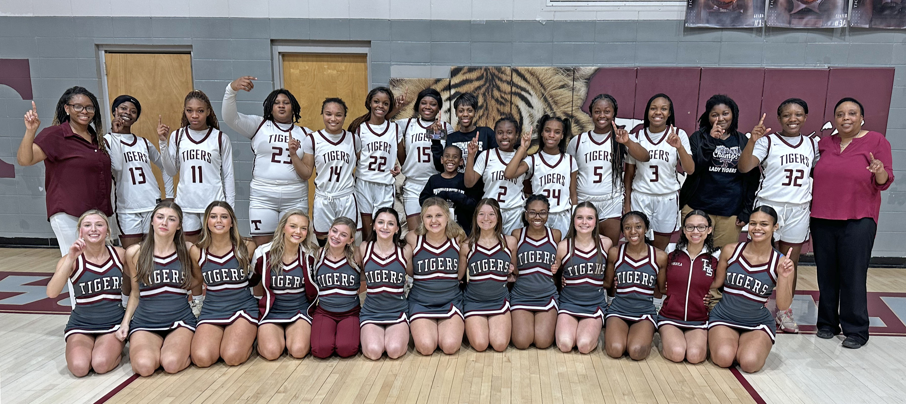 THS girls basketball sub-regional winners 24-25