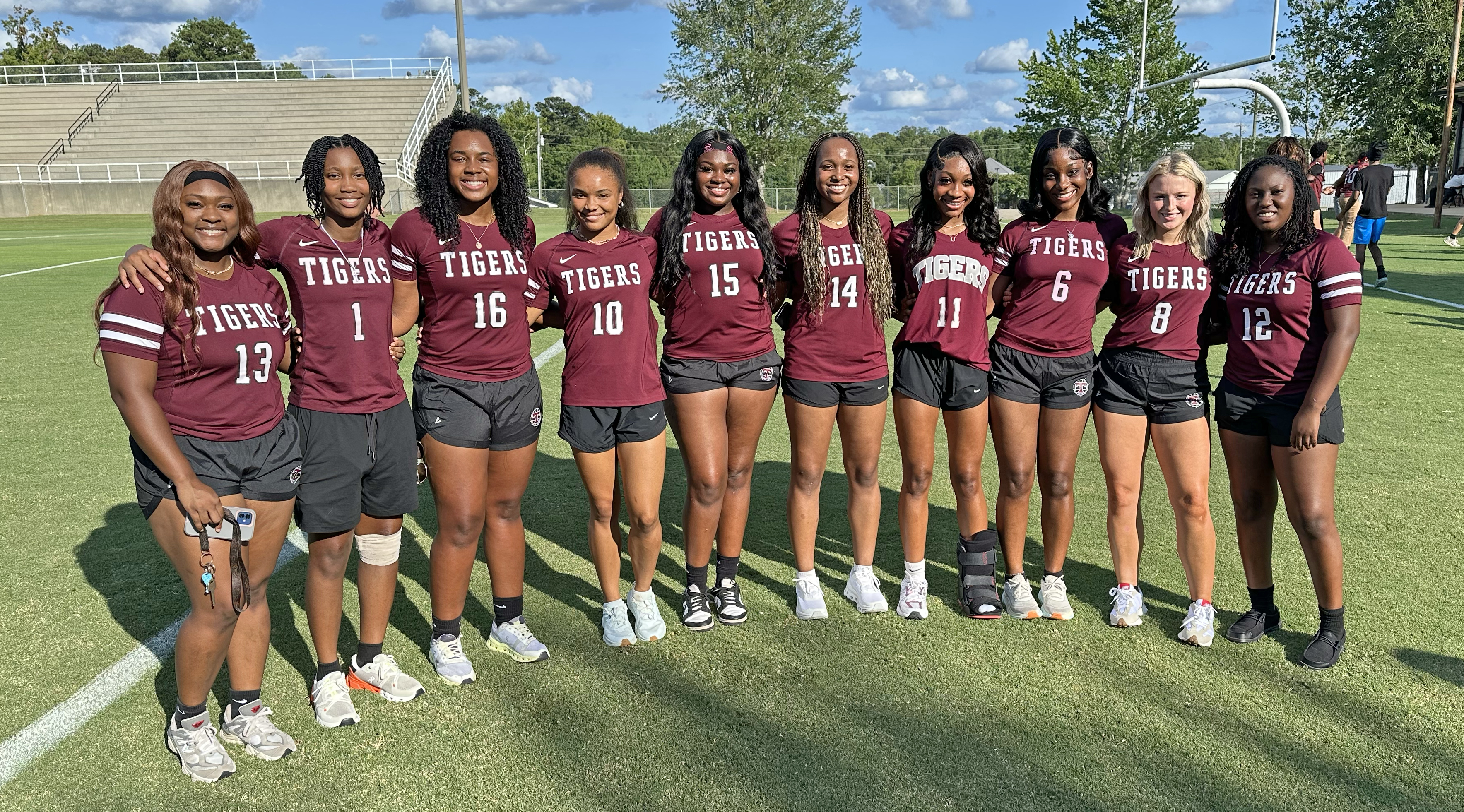 THS varsity volleyball team 2025