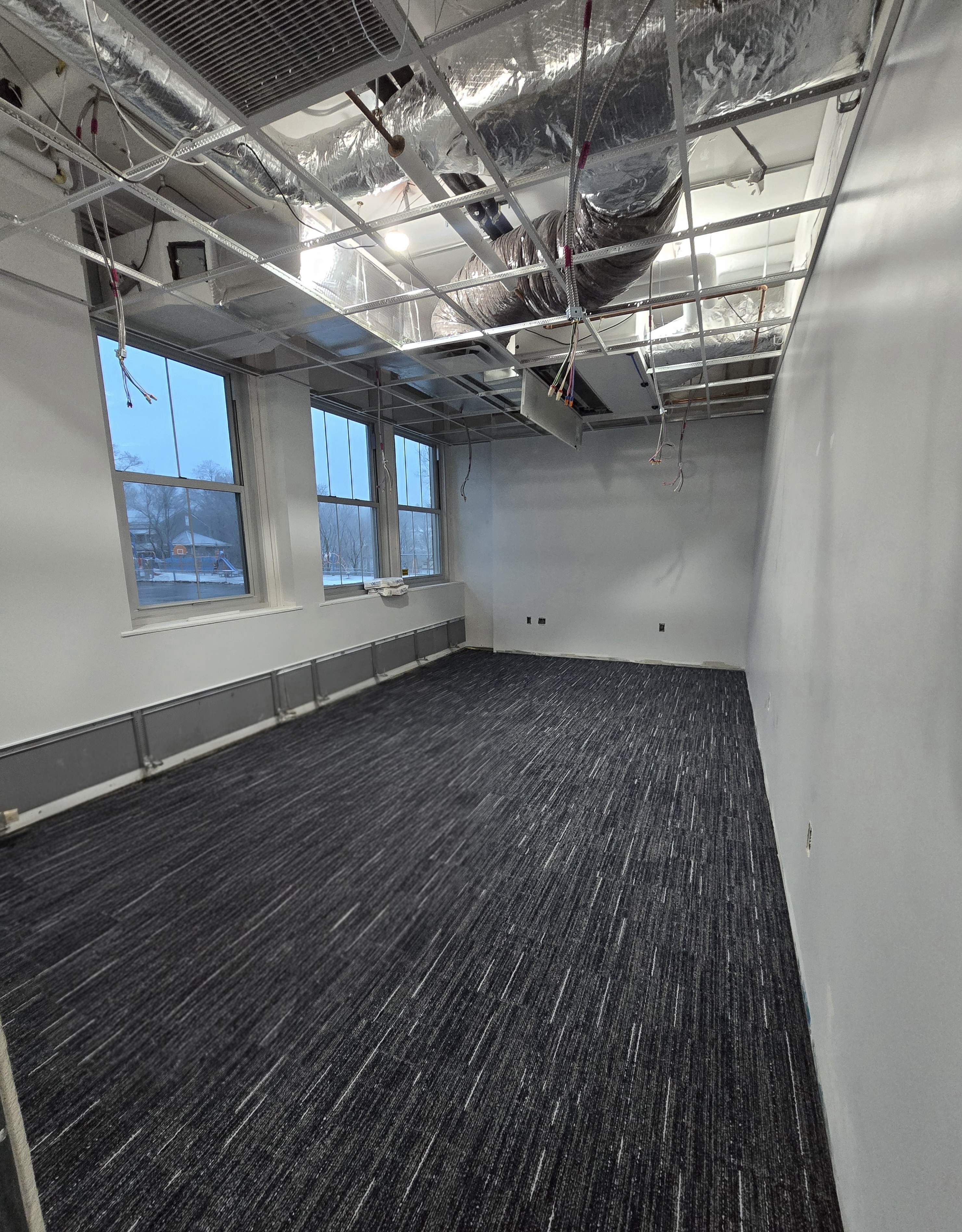 Capital Improvement Project progress at Attica Elementary School as of March 21, 2026. 