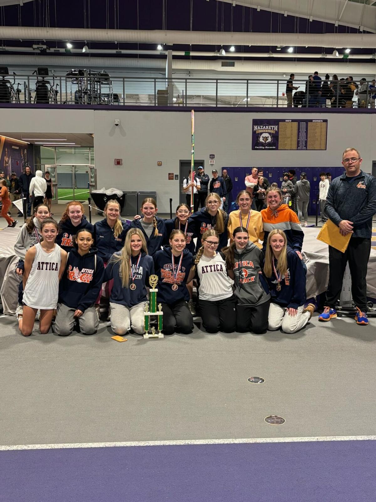 Girls Indoor Track - Divisional II Title