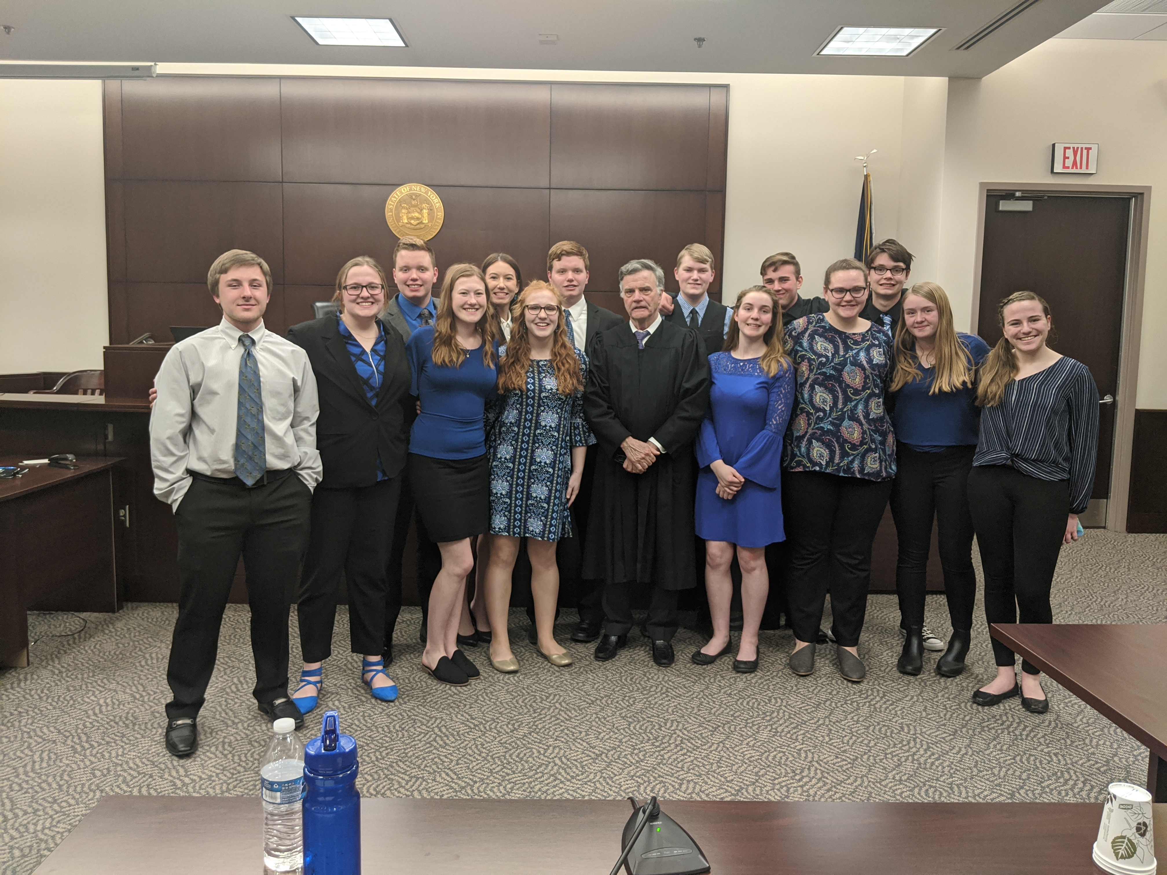 Mock Trial Team - March 2020