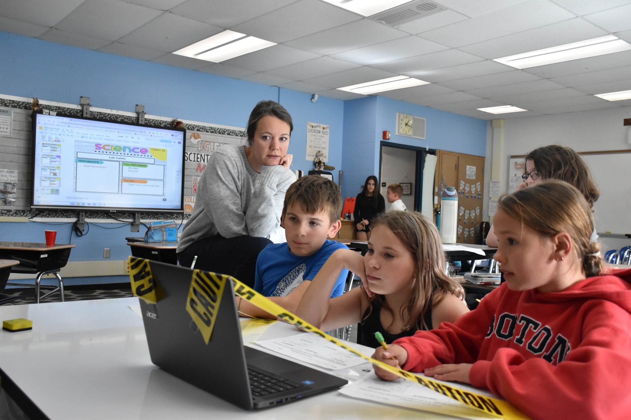 Attica Middle School carousel photo.