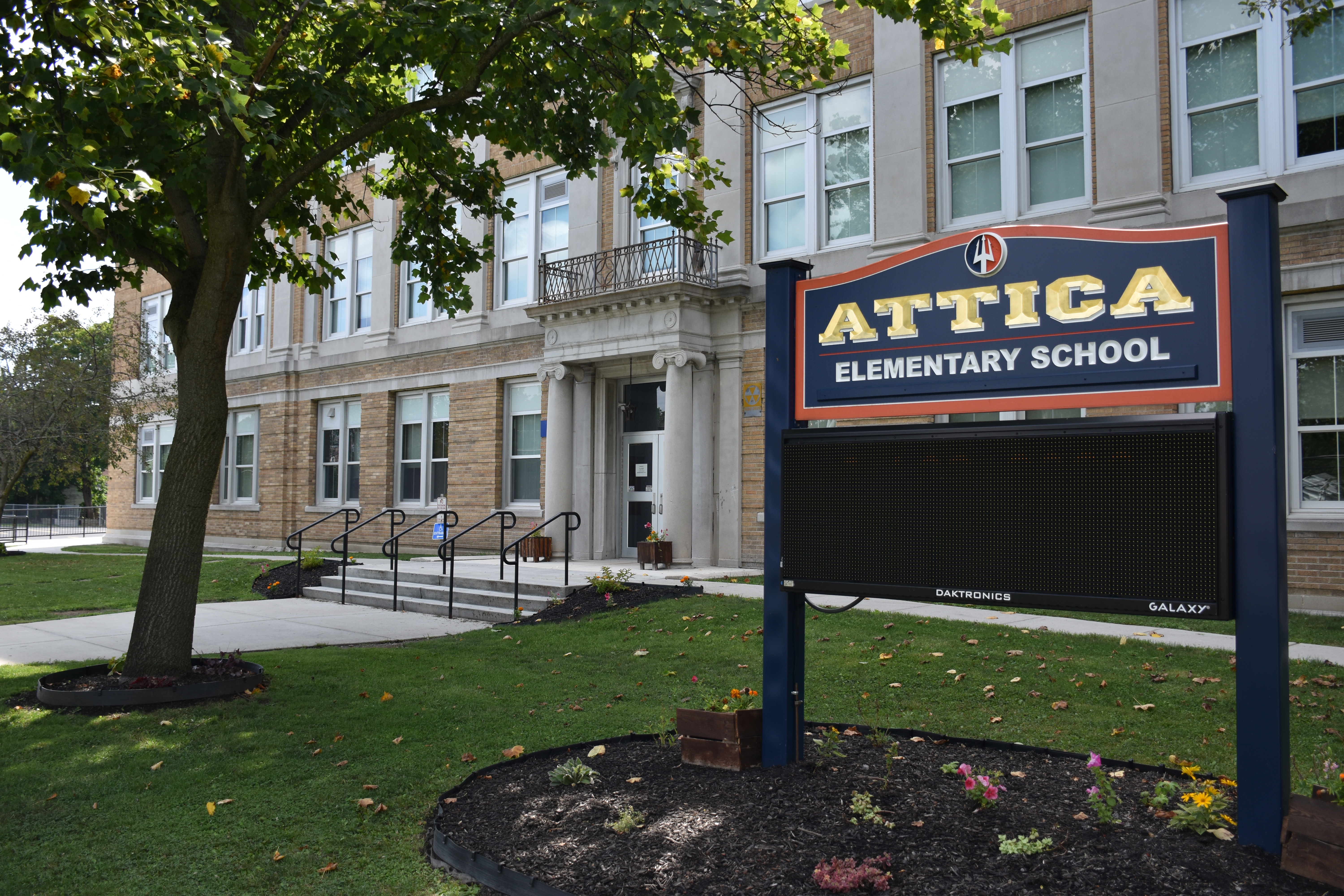Attica Elementary School.