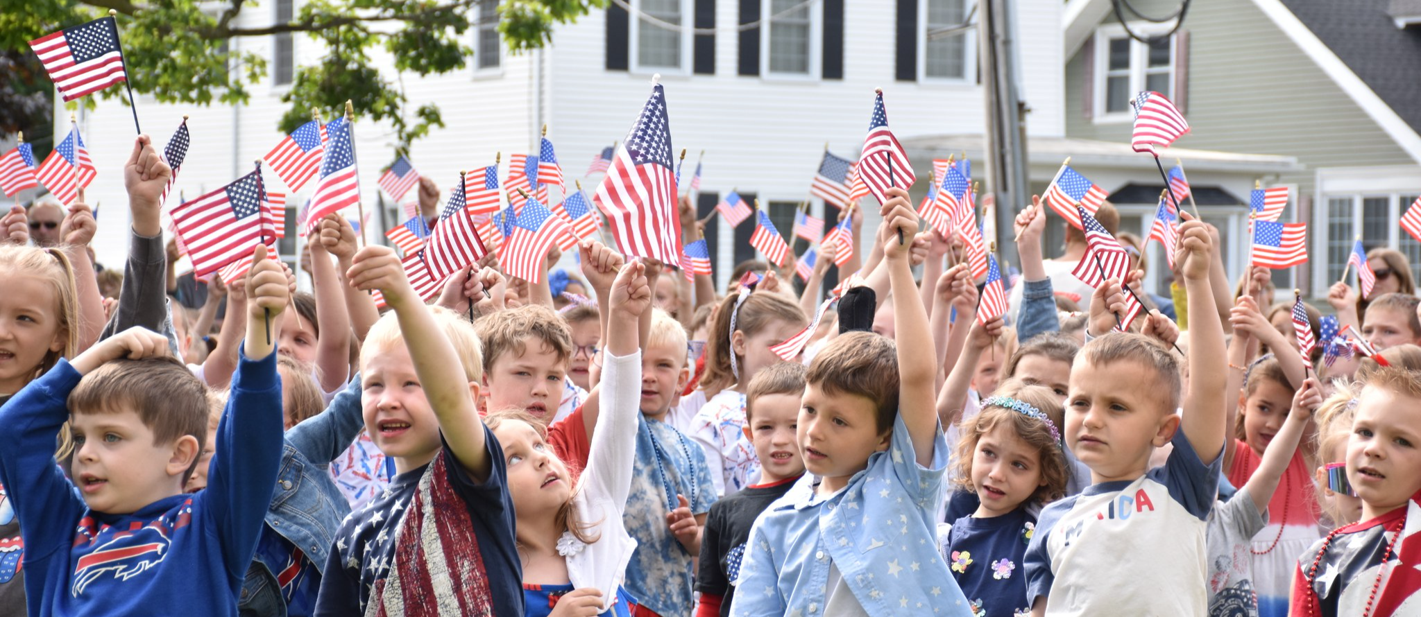 Attica Elementary School carousel photo.
