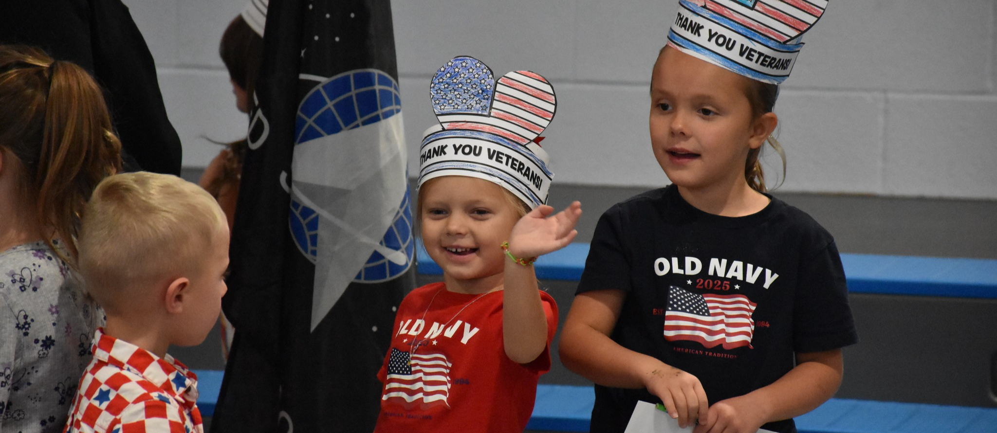 Attica Elementary School carousel photo.