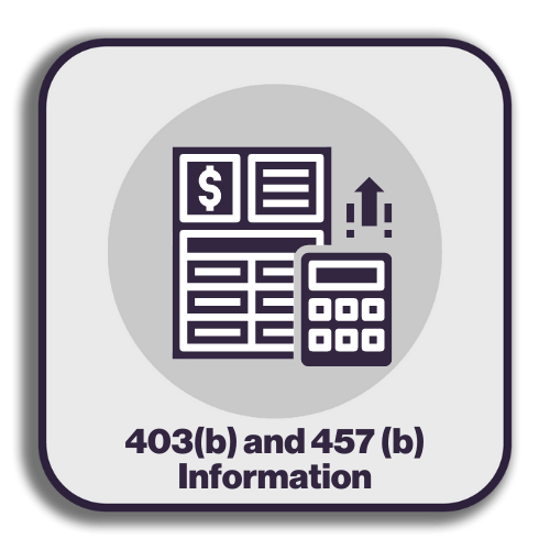 403b &457b tax information