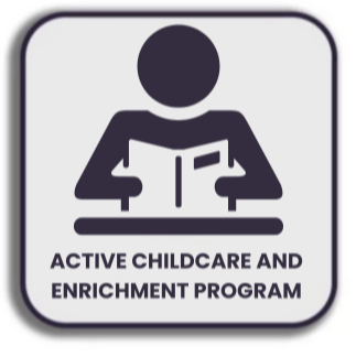 Active Childcare and Enrichment Program Buttons