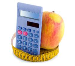 Calculator And Fruit