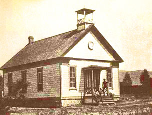 The Perdew Schoolhouse Circa 1880