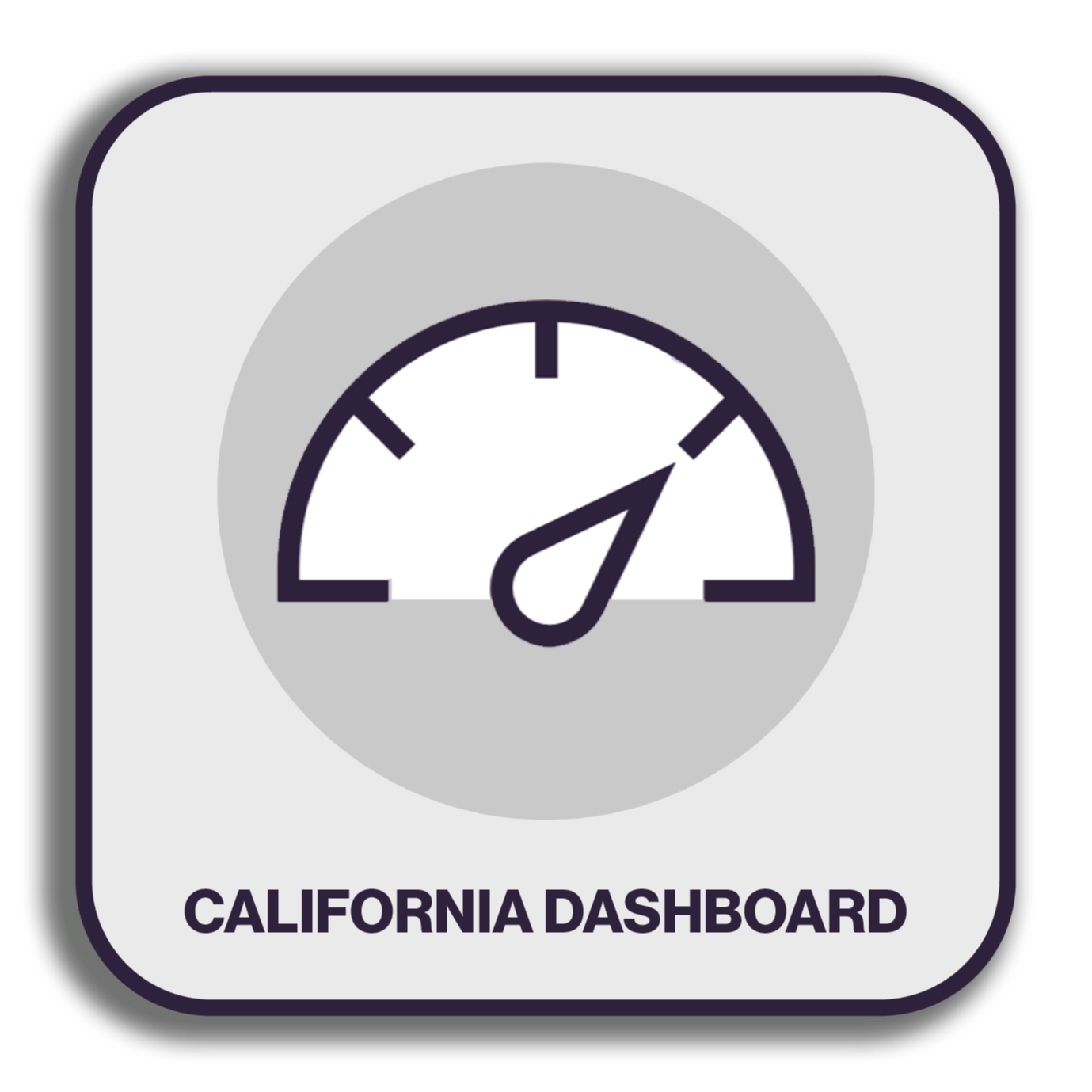 California Dashboard button