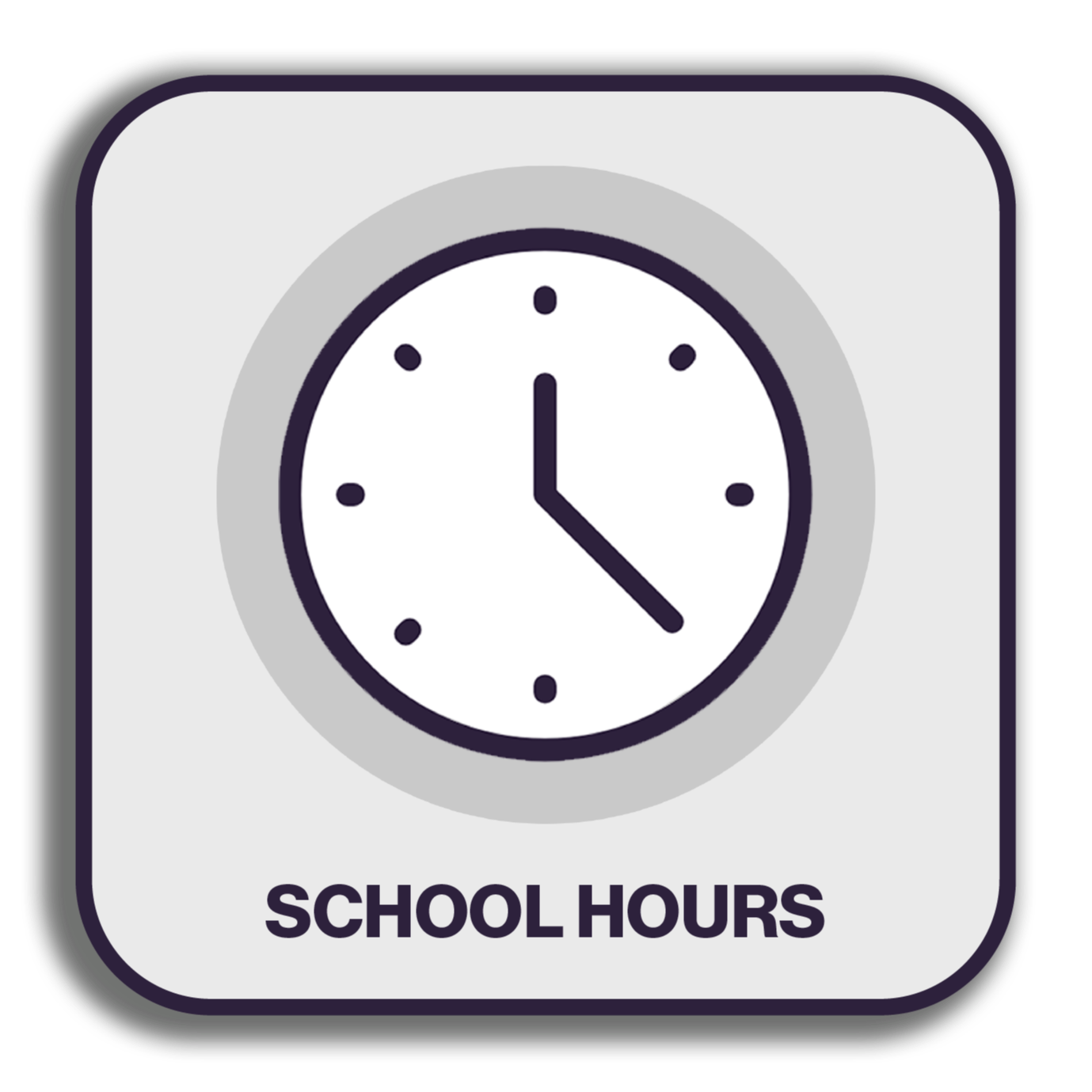 School Hours Button