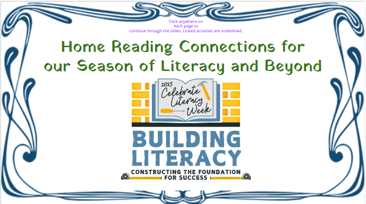 Literacy Week and Season of Literacy