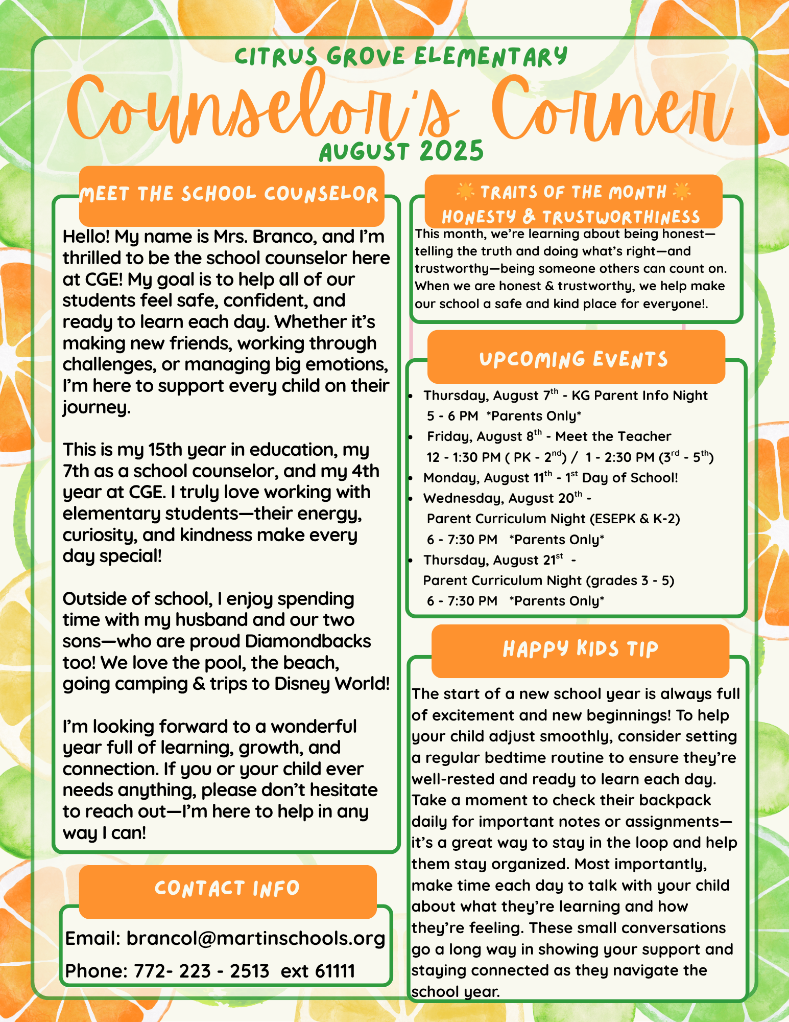 August GC Newsletter