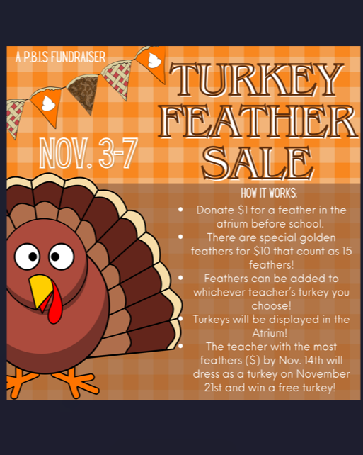 Turkey Feather Fundraiser