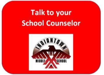 Talk to school counselor