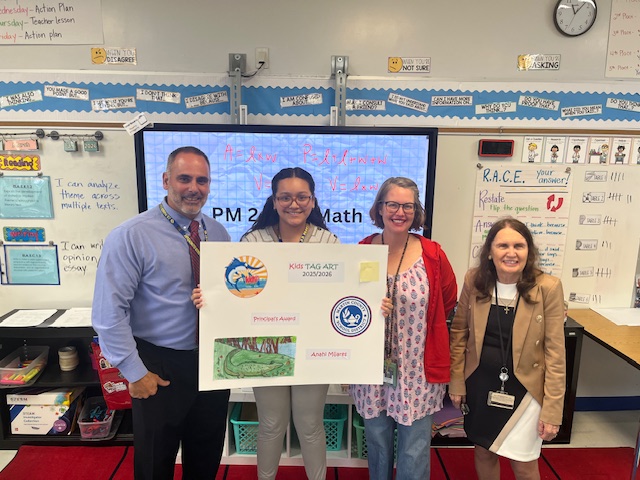 Kids Tag Art Winners