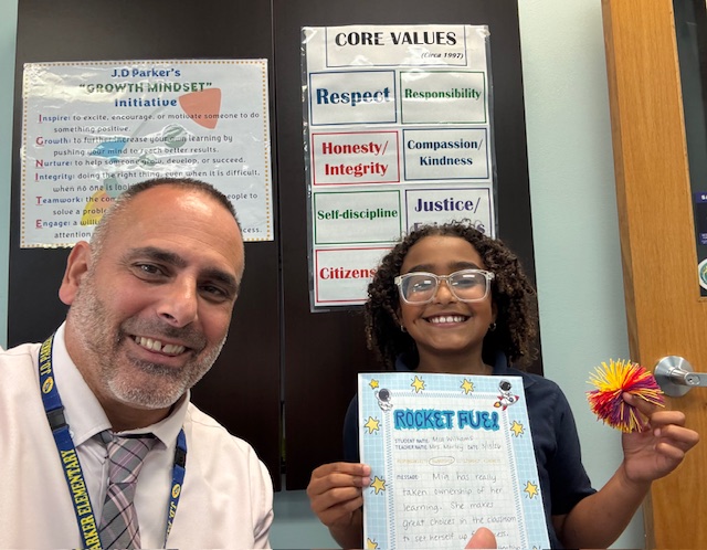 Rocket Fuel Award students