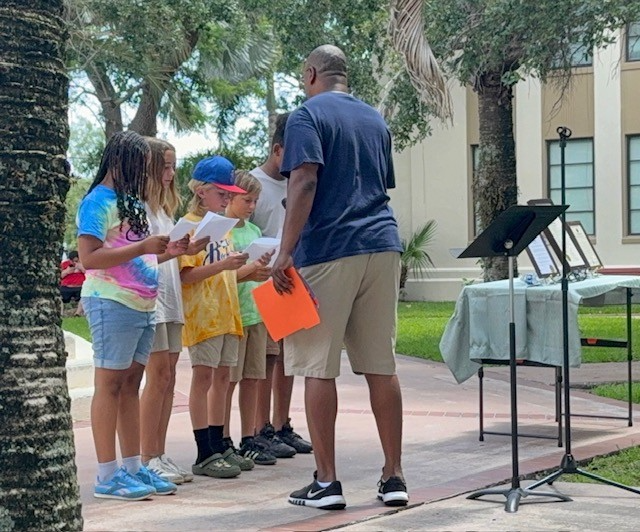 reenactment of the historic reading of the Emancipation Proclamation
