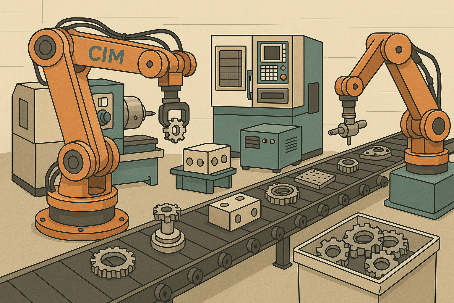 Engineering Computer Integrated Manufacturing CIM 